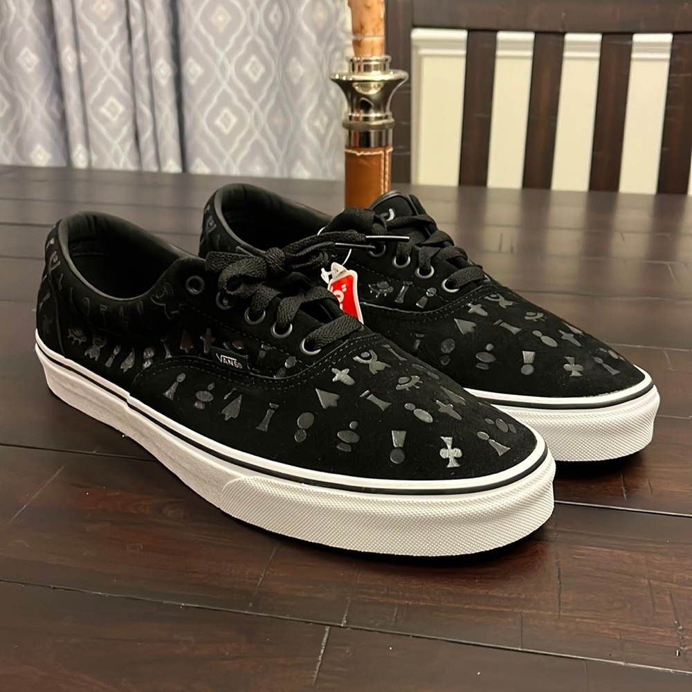 Vans Era Area 66 Shoes Sneakers new black white Alien skate Men’s Size 11.5
